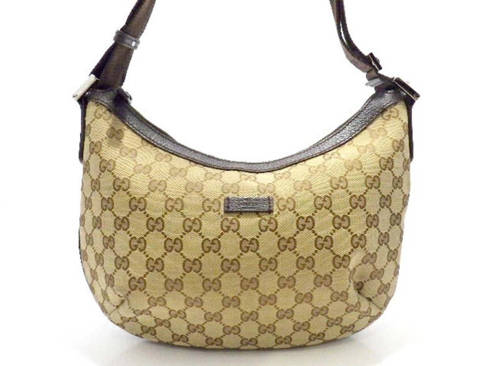 Gucci Bag Hobo GG Canvas Brown